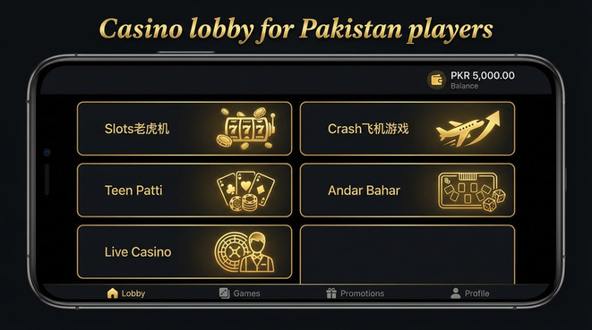 Lobby view of VSP 777 Game.version.slots low budget for Pakistan users